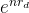 e^{nr_{d}}